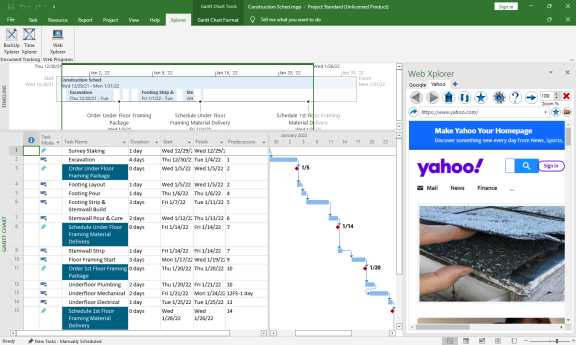 screenshot of BackUp Xplorer